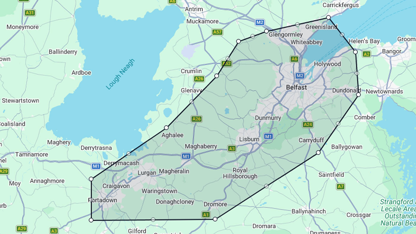 Delivery map